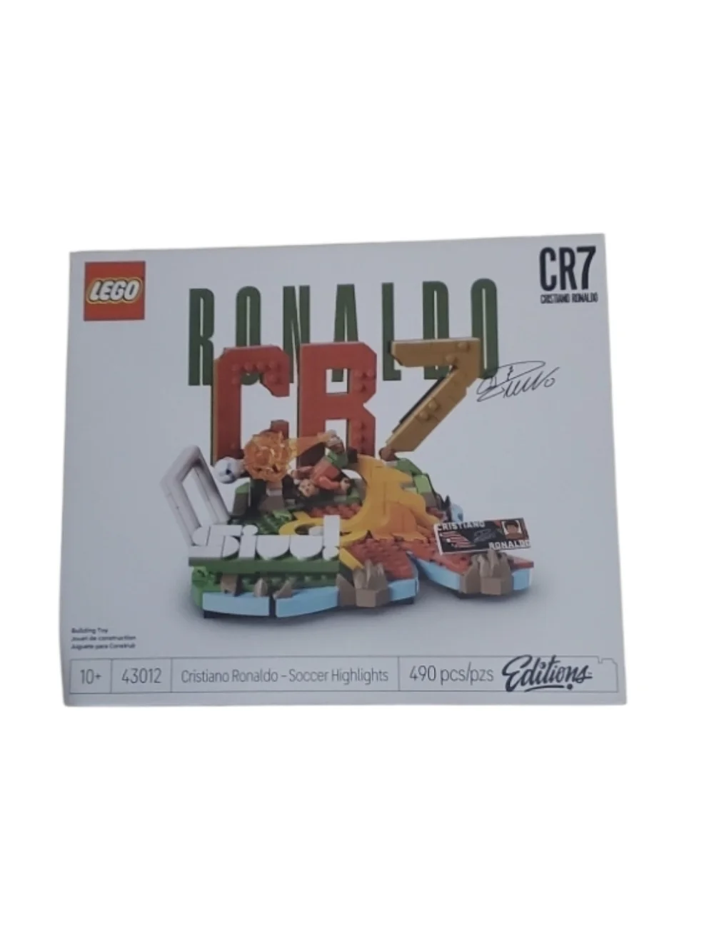 Cristiano Ronaldo CR7 Highlights LEGO FIFA World Cup 2026 Lego Set 490 Pcs
